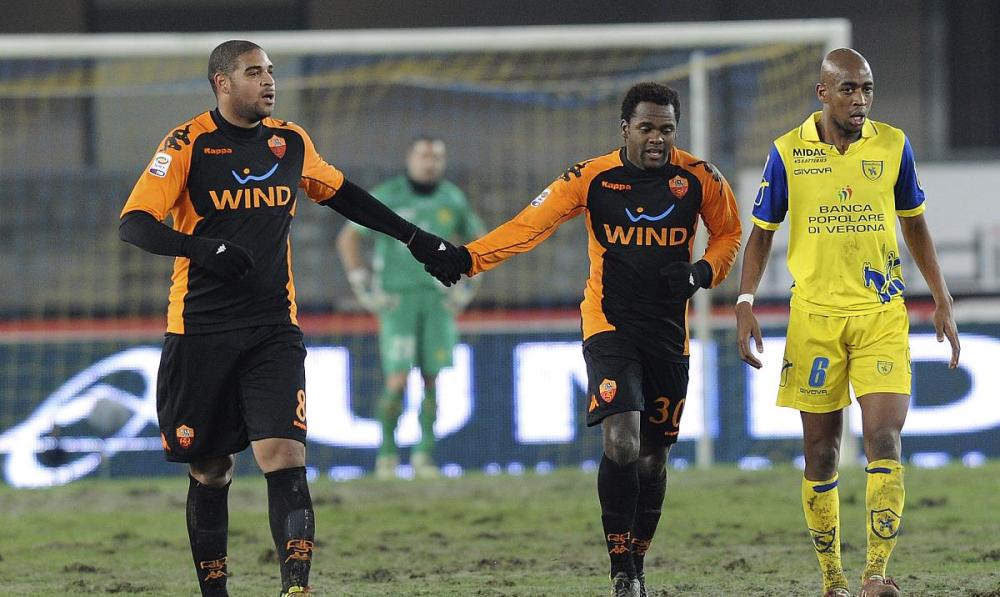  罗马锋线哑火客场不敌维罗纳跌出欧冠区  